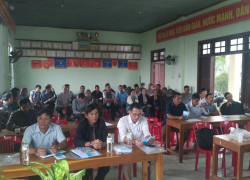 Tuyên truyền Luật thực hiện dân chủ ở cơ sở tại thôn Tam An, xã Tam Lộc!