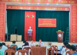 Ủy ban Mặt trận Tổ quốc Việt Nam xã Tam Lộc tổ chức Hội nghị sơ kết 6 tháng đầu năm 2024