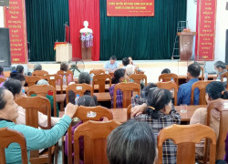 Tam Lộc phối hợp với Phòng Lao động thương binh & xã hội huyện Phú Ninh tổ chức đối thoại chính sách ưu đãi người có công cách mạng trên địa bàn xã